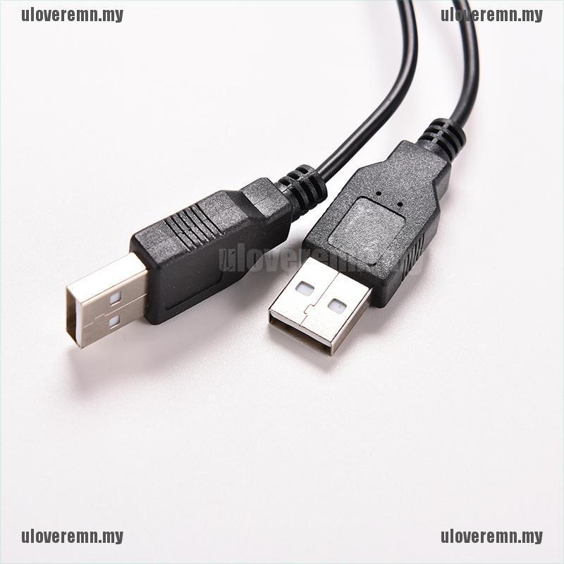 Dây Cáp Sạc, Truyền Dữ Liệu Usb A 30cm Từ 1 Đầu Cái Sang 2 Đầu Đực