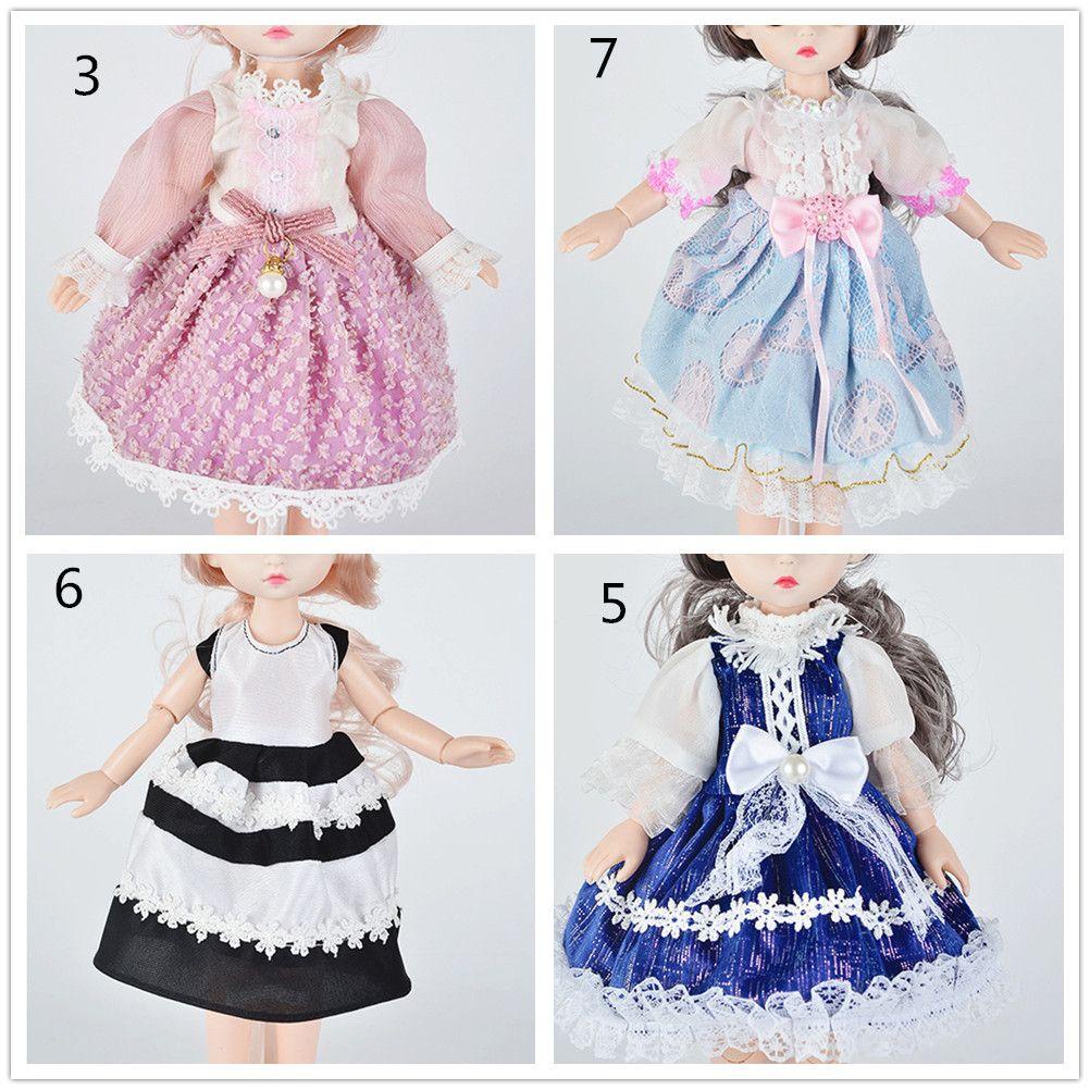 RAINBOW Quần Áo Cho Búp Bê 30cm
