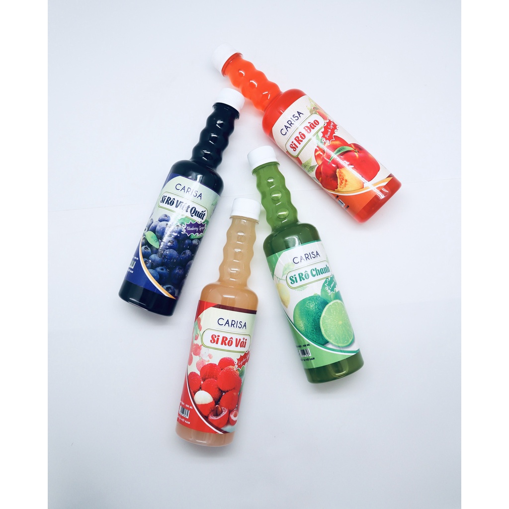 Siro Đào Carisa 500ml
