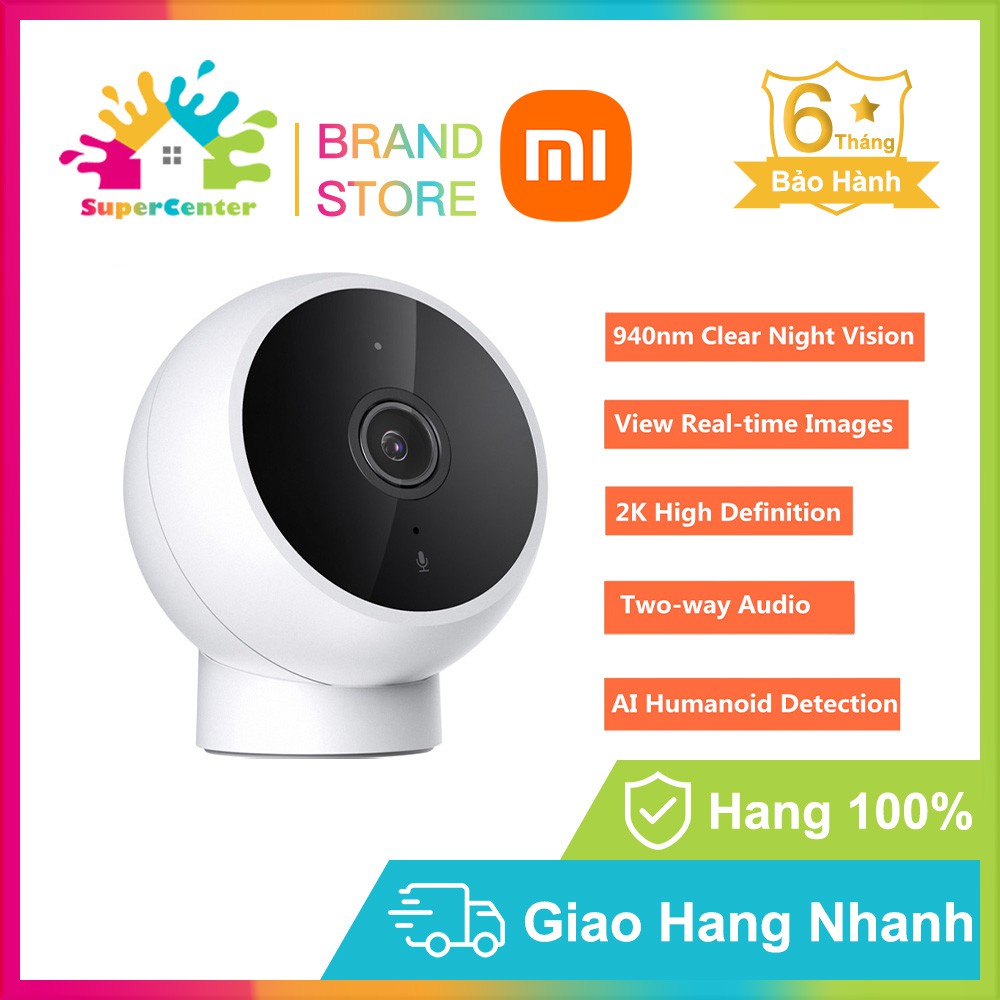 Xiaomi Mijia Camera gia đình thông minh Xiaomi Smart CCTV Camera 1080P MJSXJ02HL Standard Edition 170° Night Vision