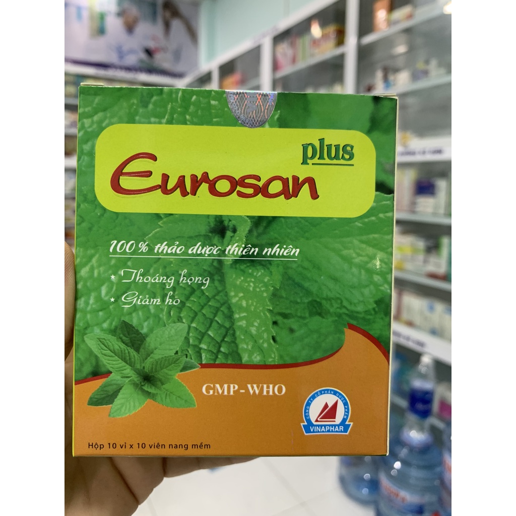 VIÊN UỐNG EUROSAN XANH Hộp 100 viên