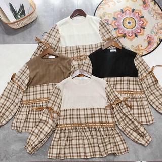 ÁO LEN BẦU ÁO BABYDOLL BẦU ÁO BẦU XINH