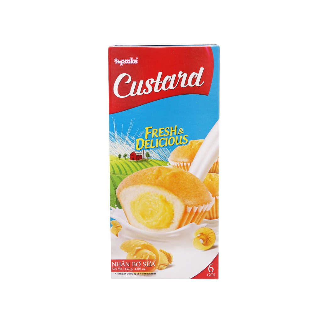 Bánh Custard Bơ Sữa