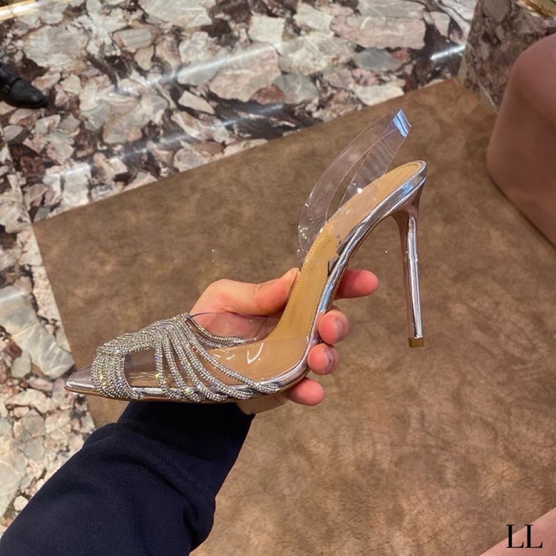 Sandal cao gót quai đá hot hit hàng cao cấp fullbox