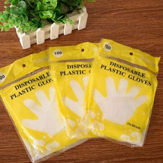 SÉT 100 CHIẾC GĂNG TAY NILONG THỰC PHẨM