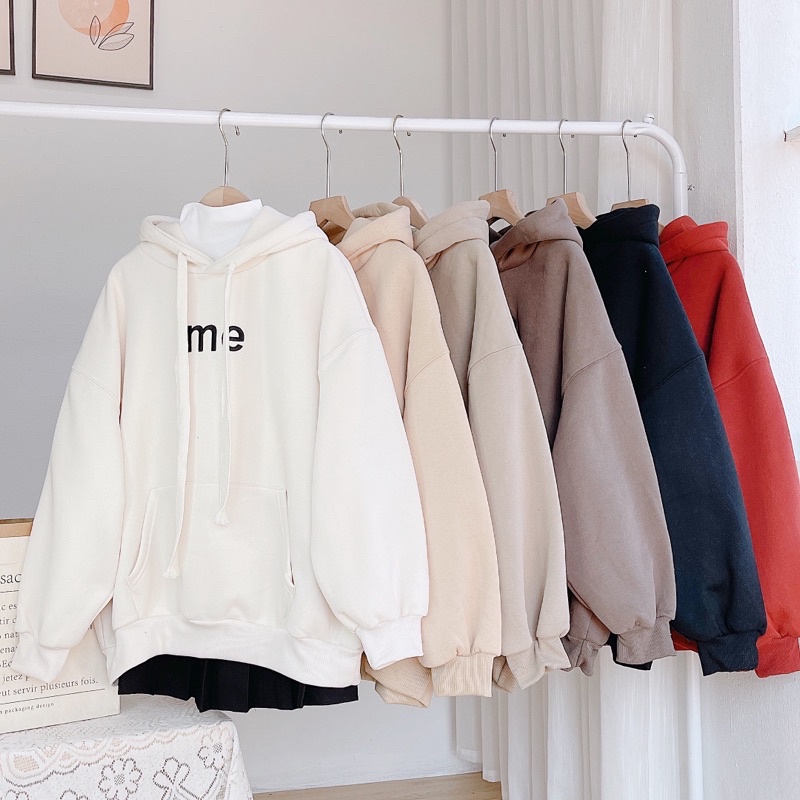 hoodie thêu chữ Me | BigBuy360 - bigbuy360.vn