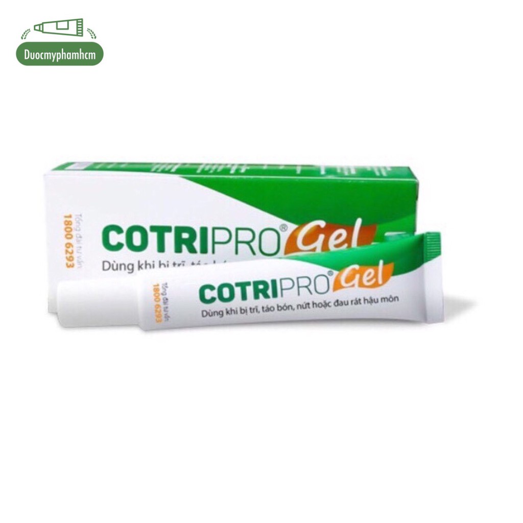 COTRIPRO gel 10g kem bôi trĩ