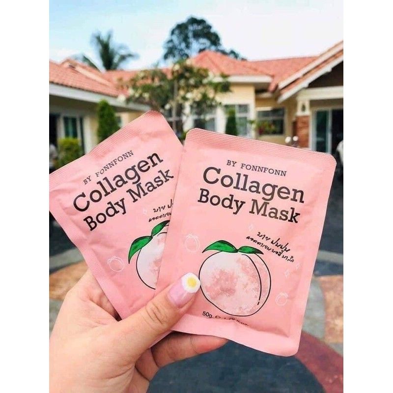 Ủ Trắng Trái Đào, Tắm trắng Mask Look PEACH Thái Lan 50g | BigBuy360 - bigbuy360.vn