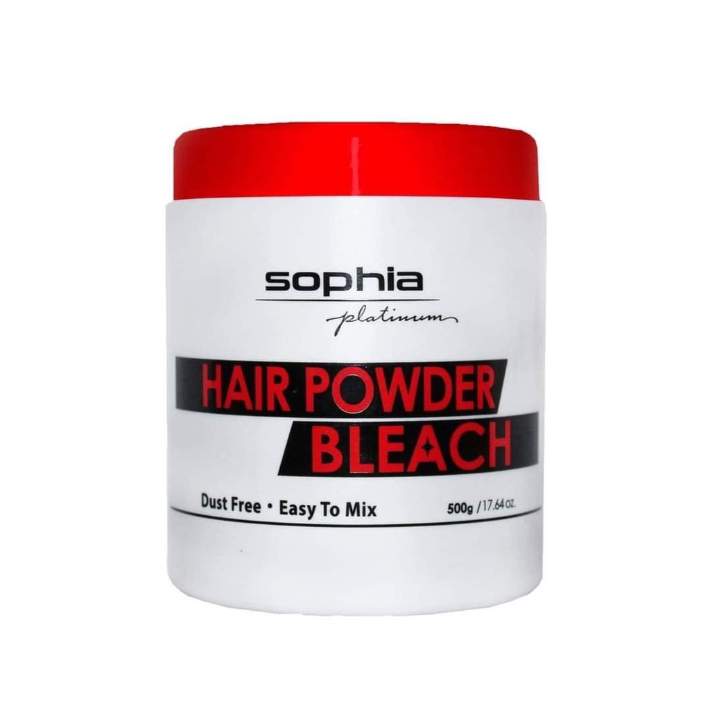 Bột rửa màu tóc nhuộm Sophia Platinum Hair Powder Bleach 500g Hàn Quốc chính hãng
