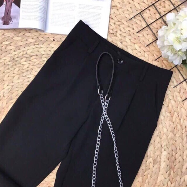 Quần baggy nữ | Quần công sở nữ ống rộng dáng đứng loại 1 | BigBuy360 - bigbuy360.vn
