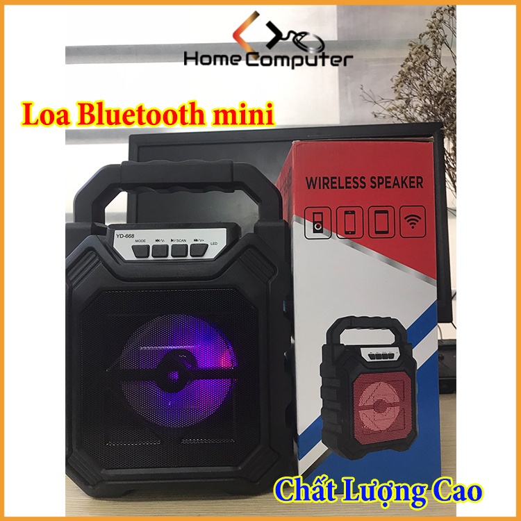 Loa Bluetooth Mini nhỏ gọn, chất lượng. bảo hành 6 tháng.Home Computer