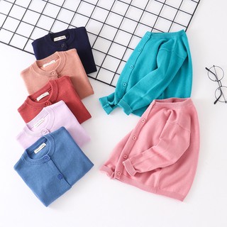 Áo khoác len cardigan cho bé đến 30kg