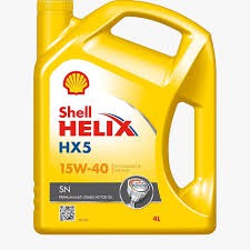 Nhớt Xe Hơi Cao Cấp Shell Helix HX5 4L (Màu Vàng) PT03