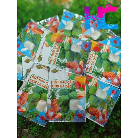 Bột rau câu con cá dẻo - dùng làm thạch - hang_chuan