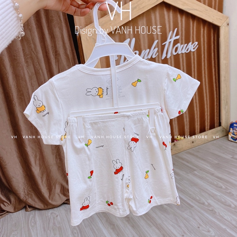 Bộ Ava thun mềm cotton pettit xinh xắn cho bé trai và bé gái