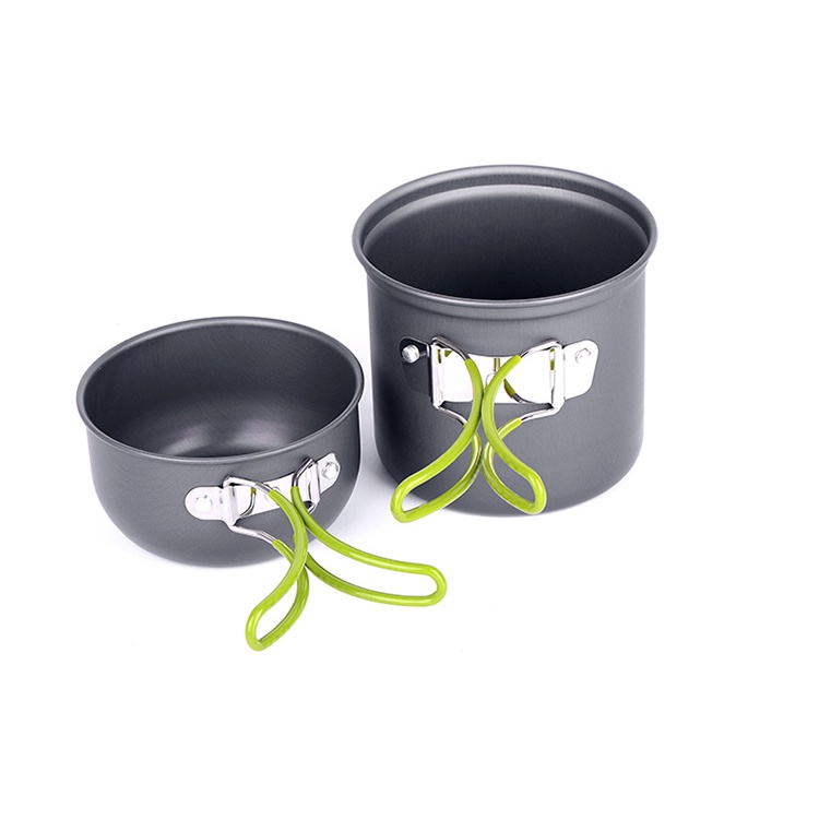 Set 2 Món Dụng Cụ Nấu Ăn Ngoài Trời Dành Cho 1-2 Người