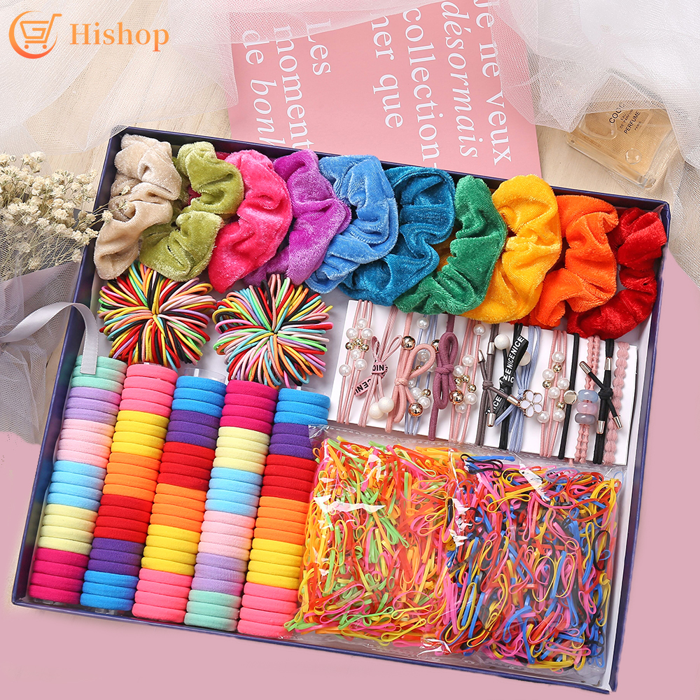 Dây Buộc Tóc Cao Su Dễ Thương Cho Bé Gái