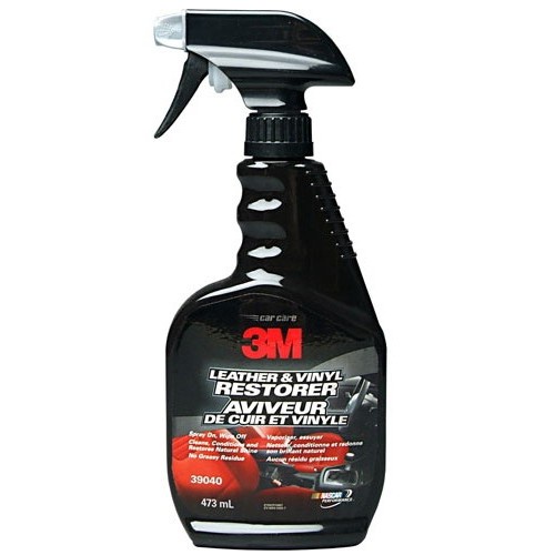 ◙ Chai xịt bảo dưỡng da, nhựa, nội thất ô tô 3M Leather & Vinyl Restorer 400ml
