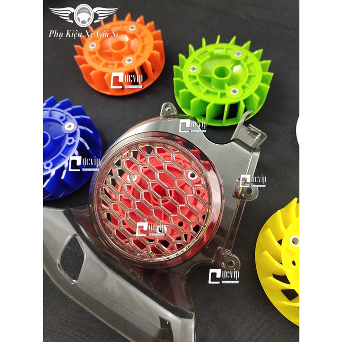 Combo Quạt Gió Trong Suốt Và Cánh Quạt Màu Cho Vision 2021 - 2022 MS4743