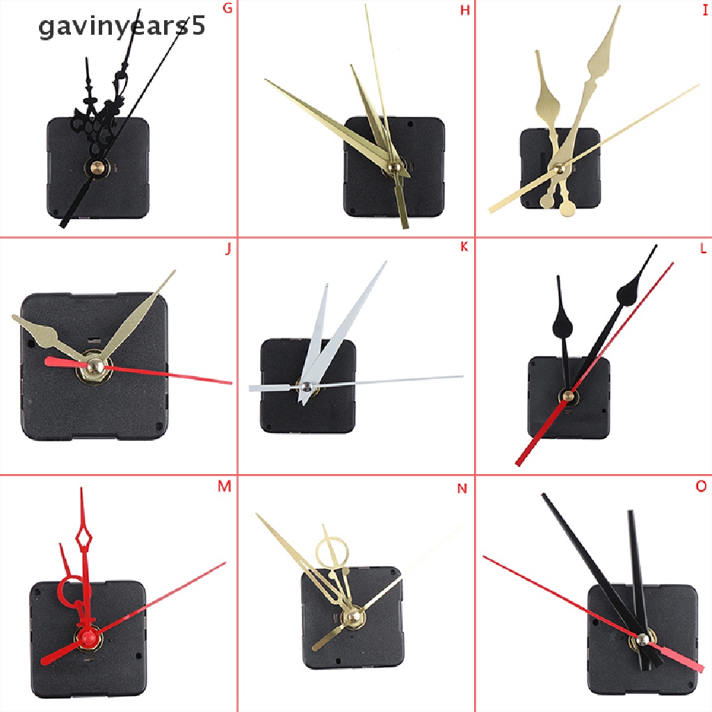 Bộ Kim Đồng Hồ Thay Thế Cho Máy Thạch Anh Cổ Điển DIY