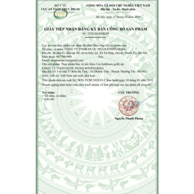 UNI KIDDICARE GOLD KÍCH THÍCH ĂN NGON TĂNG SỨC ĐỀ KHÁNG