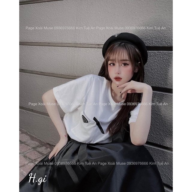 LINI STORE • SET ÁO PRADAA CHÂN VÁY BỒNG XOÈ SIÊU HOT