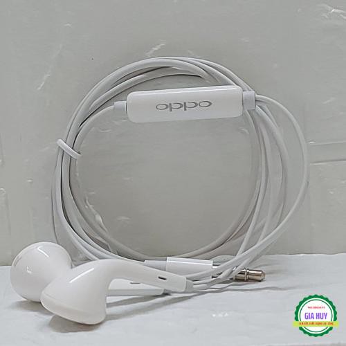 Tai nghe oppo💝FREESHIP 50K💝,Tai nghe Jack cắm 3.5mm bảo hành 1 đổi 1 TẶNG túi đựng tai nghe