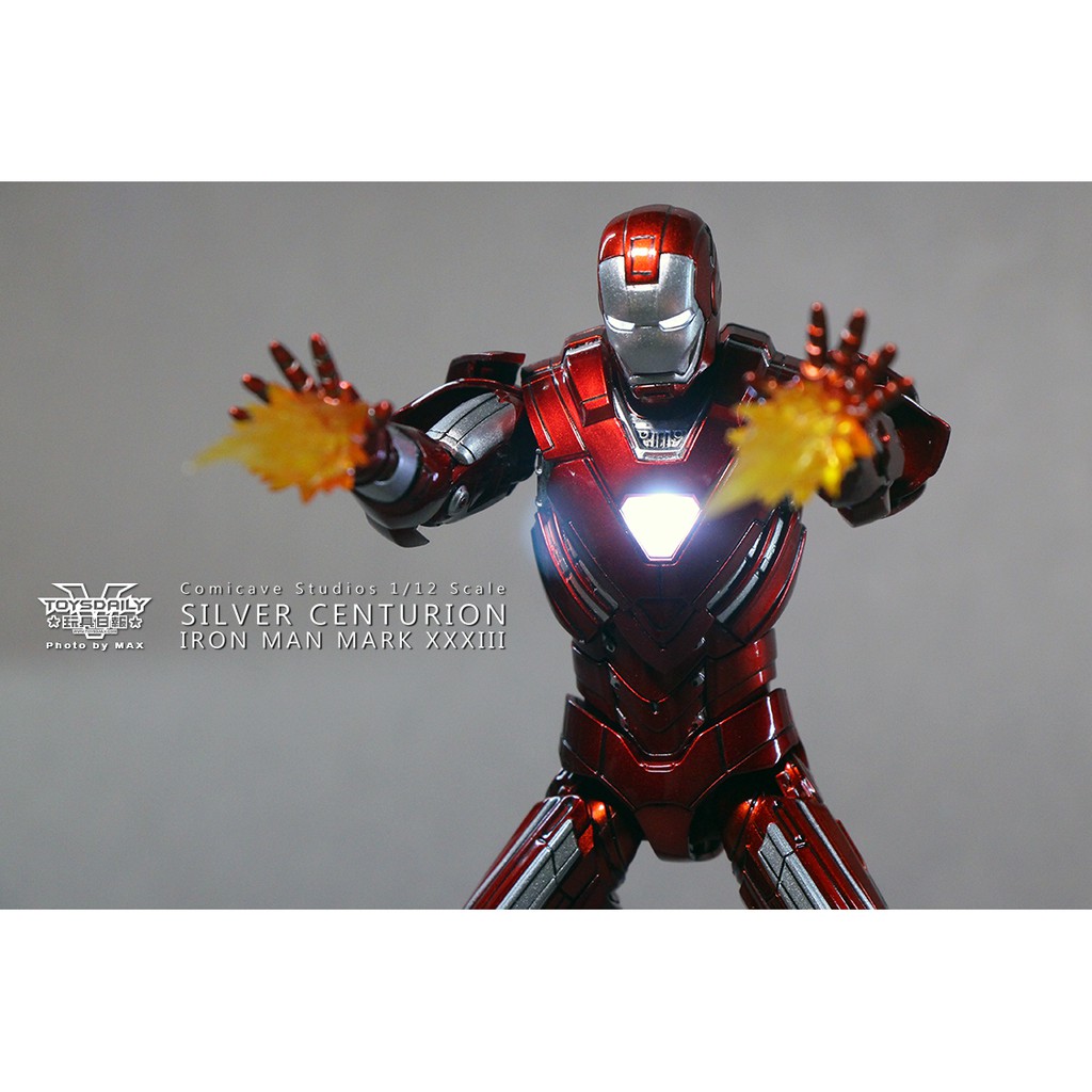 Mô hình Iron Man Mark 33 Comicave Studios 15cm Marvel Iron Man MK33 tỉ lệ 1/12