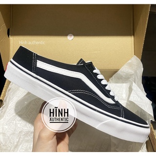 Giày Vans Old Skool Mule trắng đen đạp gót