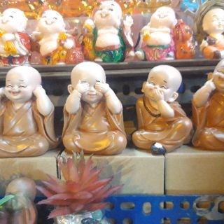 Bộ tượng tứ không lớn 9cm
