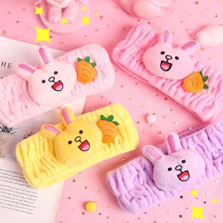Băng Đô Cài Tóc Bằng Cotton Mềm Mại Phong Cách Hàn Quốc