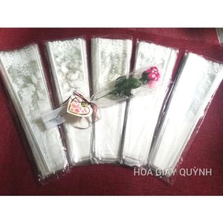 Xấp 100 túi lồng hoa 1 bông/ 2 bông/ 3 bông/5 bông