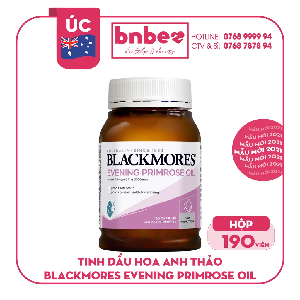 Tinh Dầu Hoa Anh Thảo BlackMores Evening Primrose Oil
