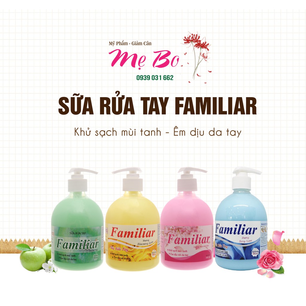 Sữa rửa tay Familiar 500ml