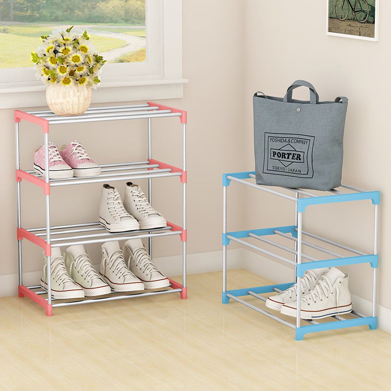 Ya Ruifan giá để giày nhiều tầng, tủ đựng bằng vải, kết hợp ống thép gia cường, tiền sảnh tiết kiệm cho kệ thay thế