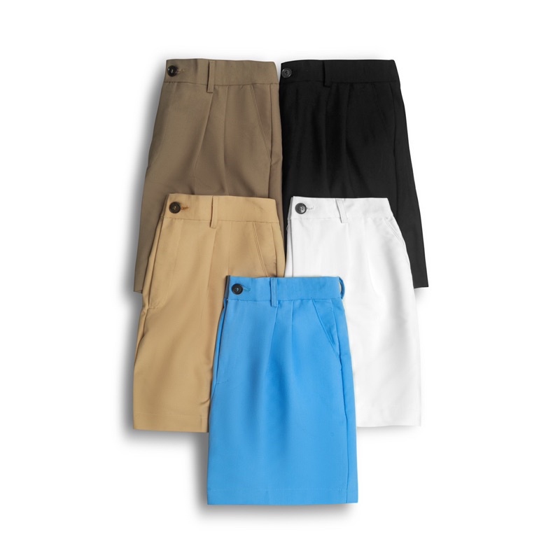 [Mã BMLTM50 giảm đến 50K đơn 99K] Quần short tây nam MAZIFY, đùi nam, âu ngắn cao cạp