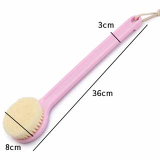 1 Bàn Chải Chà Lưng Cán Gỗ Dài