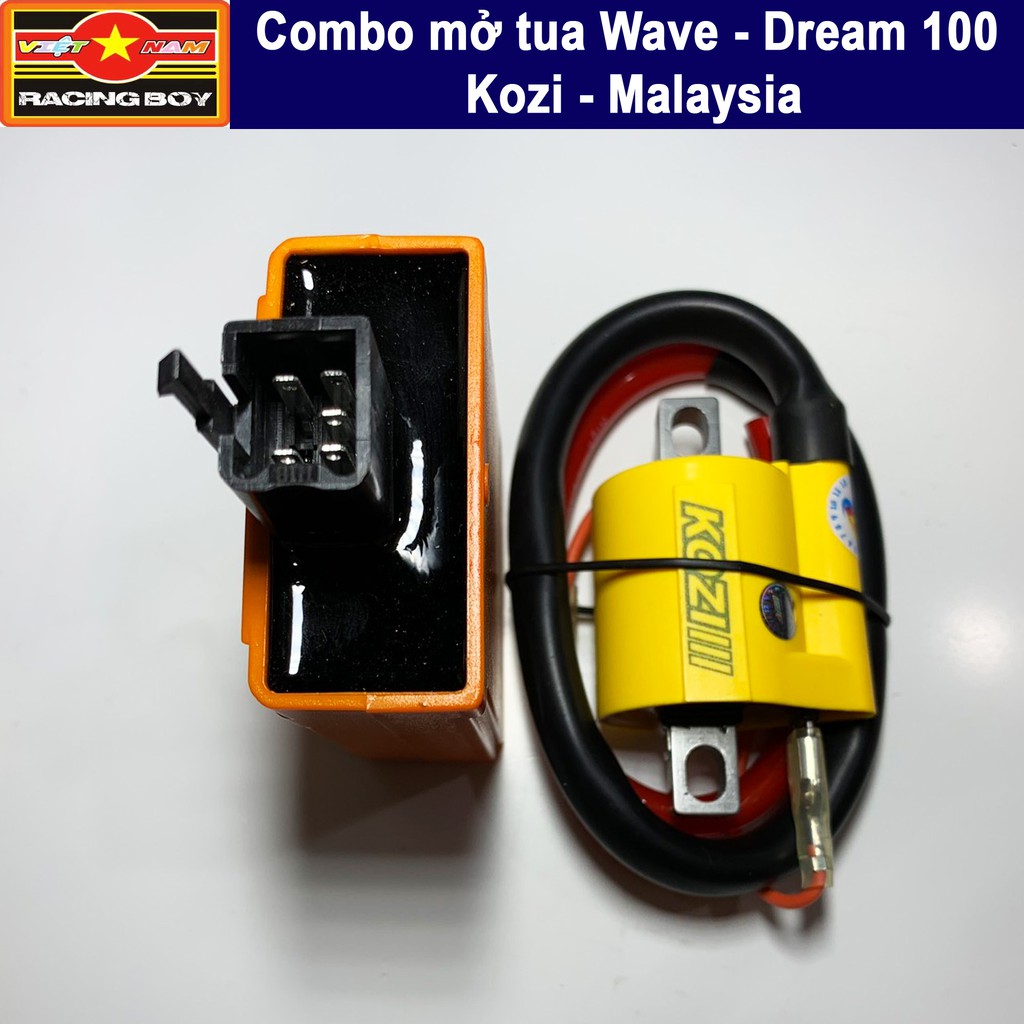 Combo mở tua cho Wave Dream 100 Sirius 50 Elegant 50 Exciter 50 - IC mở tua  Mobin sườn