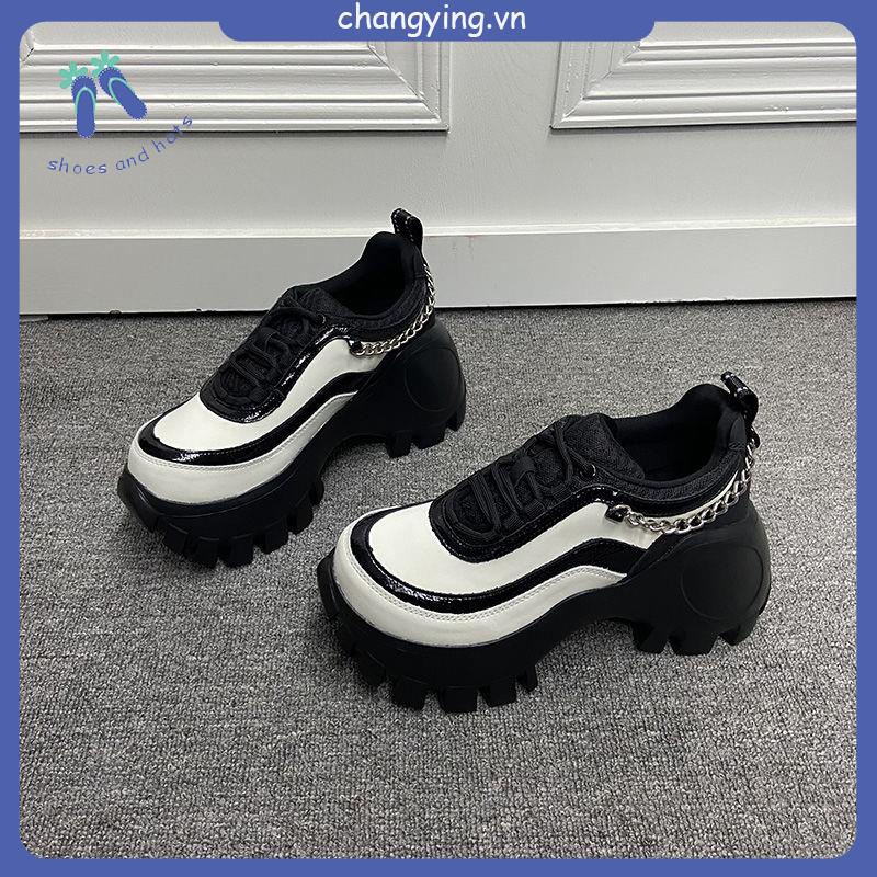 Dép nữ Giày Tăng Chiều Cao Thiết Kế Mới Kiểu Dáng Đơn Giản Thời Trang Dành Cho Mùa Xuân