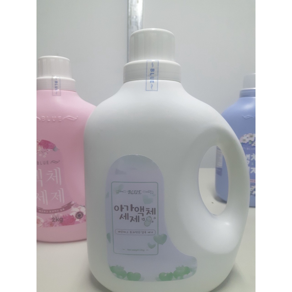Nước Giặt Blue ⚡FREESHIP⚡ hương Thảo Mộc chai 2l - dạng gel siêu đậm đặc hương thơm dịu nhẹ
