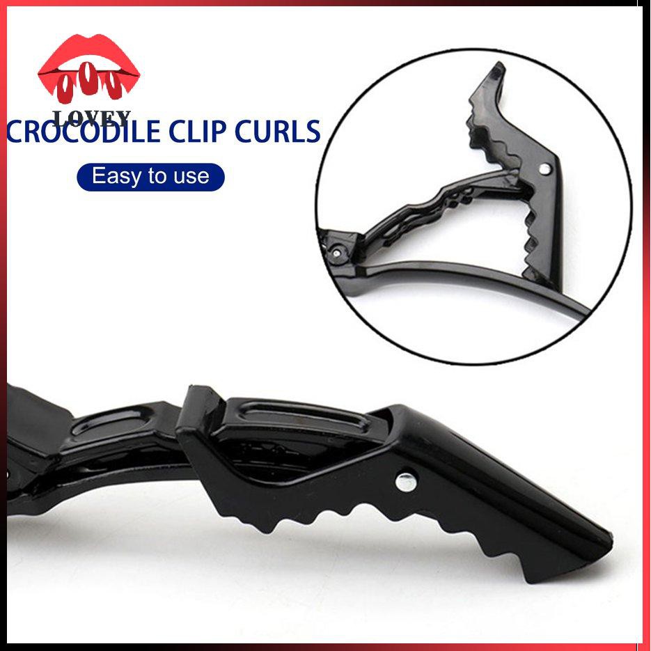 [Hàng mới về] Set 5 Kẹp Cá Sấu Hỗ Trợ Cắt Tóc Tạo Kiểu Đa Năng Chuyên Dụng