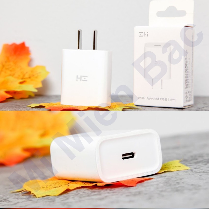 [Chính Hãng] Củ sạc nhanh PD ZMI 18W cho Apple, iPhone 8/XS/XS MAX/XR chuẩn MFi, cổng USB Type – C, Model HA711