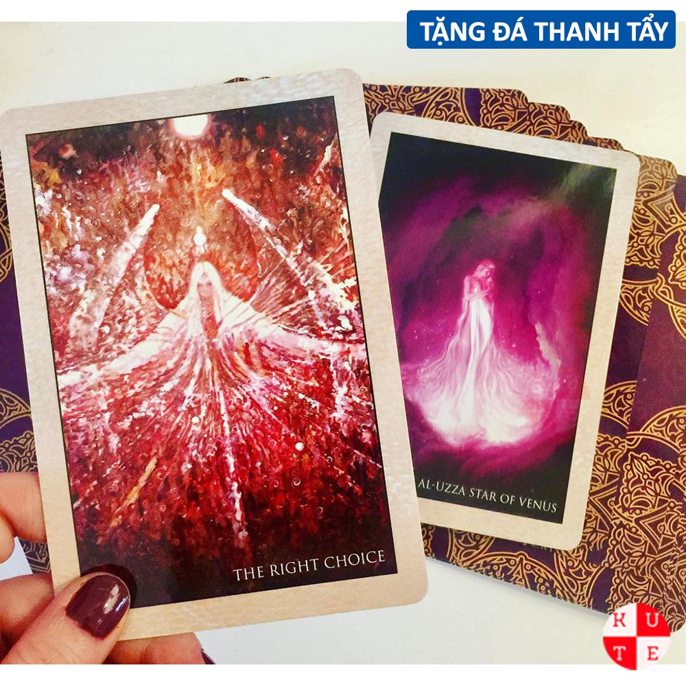 Bài Oracle Rumi Cards 44 Lá Bài Tặng Đá Thanh Tẩy E38