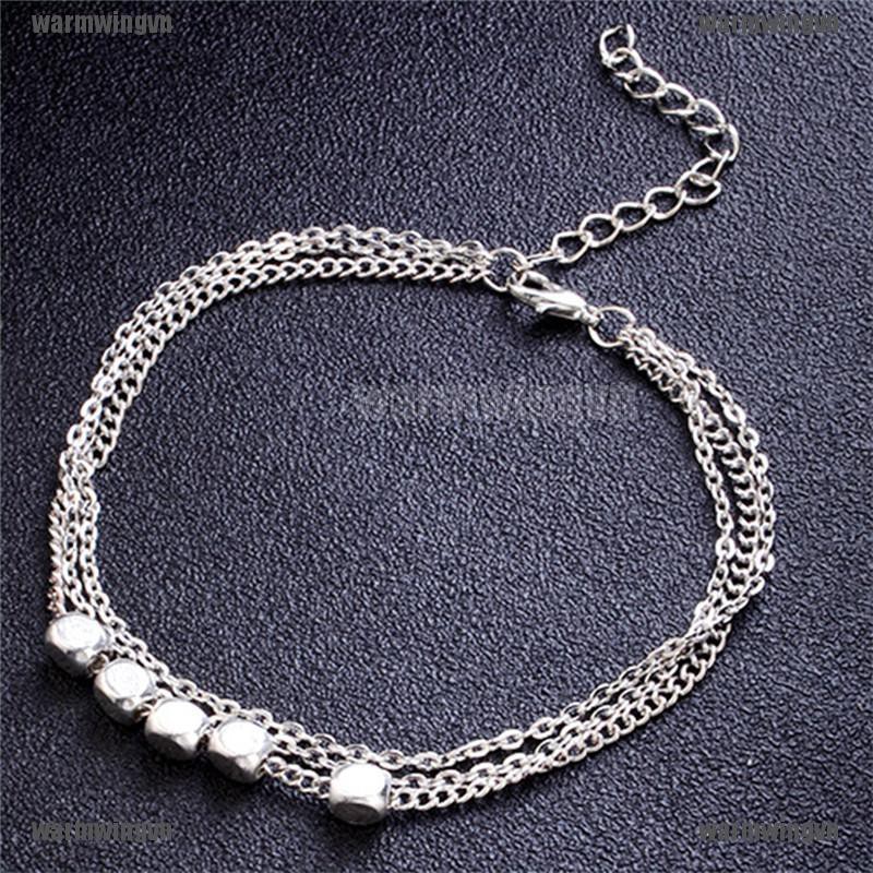 Vòng đeo chân nhiều lớp phong cách boho thời trang cho nữ | BigBuy360 - bigbuy360.vn