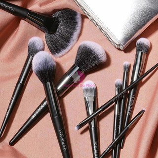 Bộ Cọ FOCALLURE Makeup Brushes Kit (10 Cây)