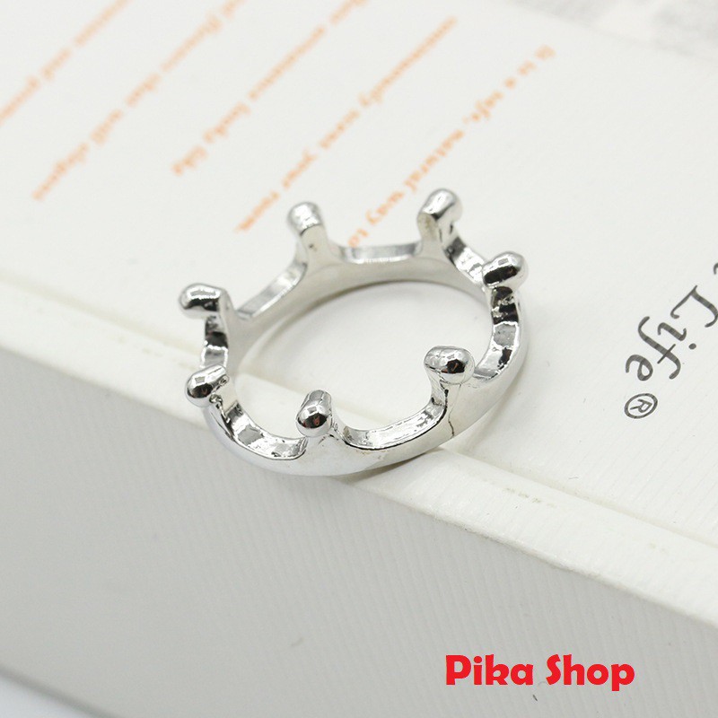 Nhẫn vương miện nữ for teen