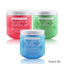 Hấp dầu DCash Sunshine and Platinum (Xanh lá -dành cho tóc khô và chẻ ngọn)