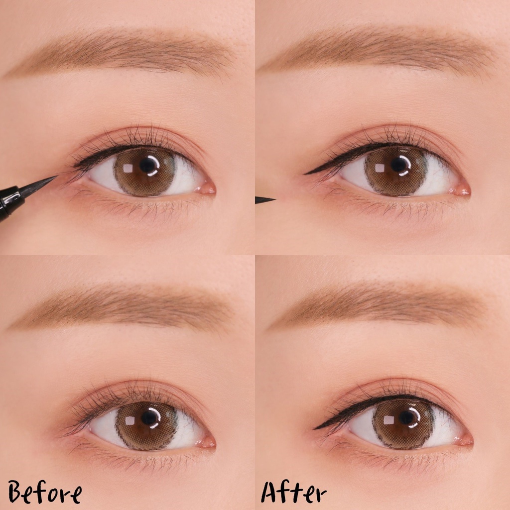 Bút Kẻ Mắt Dạ Dearmay Fixtay Brush Liner 0.5g