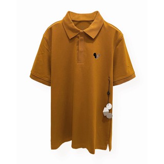POLO LOGO tan - ÁO POLO basic CHUỘT TRẮNG