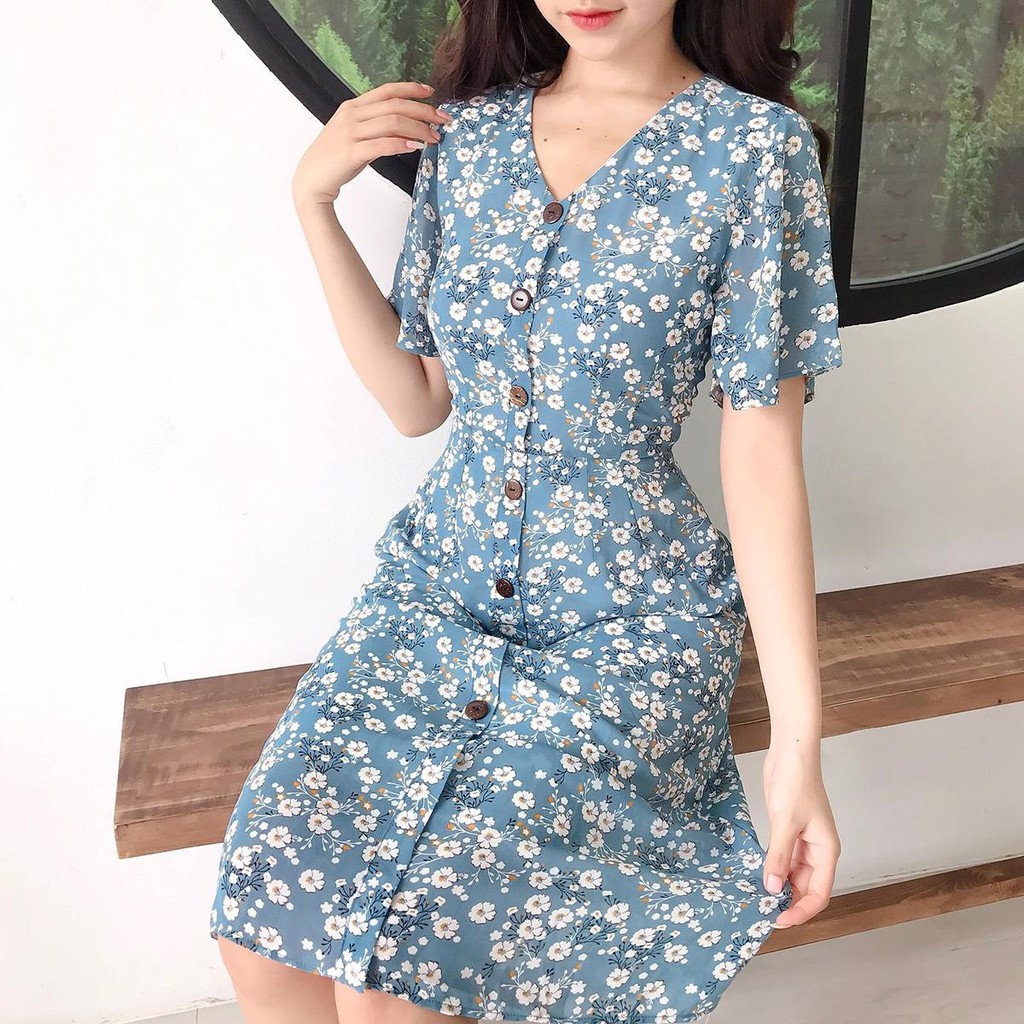 [ XẢ KHO ] Đầm xinh tôn dáng - Cảm hứng từ Cúc Họa Mi | BigBuy360 - bigbuy360.vn